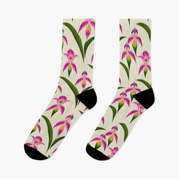 Item preview, Pattern Exotic Purple Orchids Beautiful Flower designed and sold by AstraNovaStudio.