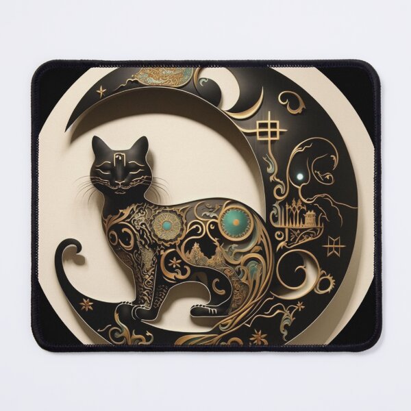Item preview, Cat Noir #517 | Black Cat designed and sold by Black-Cats.