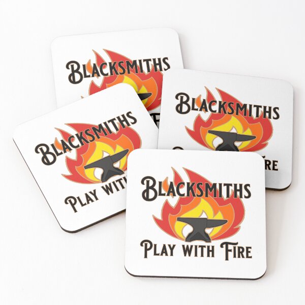 Item preview, Blacksmiths Play with Fire and Anvil designed and sold by tandre.