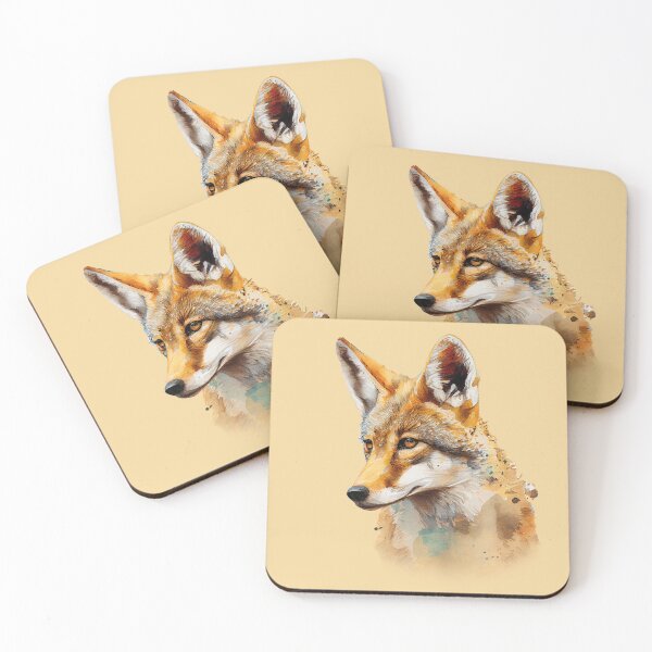 Item preview, Coyote Watercolor designed and sold by Paninato.