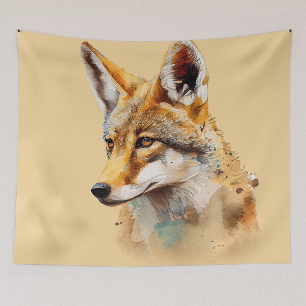 Item preview, Coyote Watercolor designed and sold by Paninato.