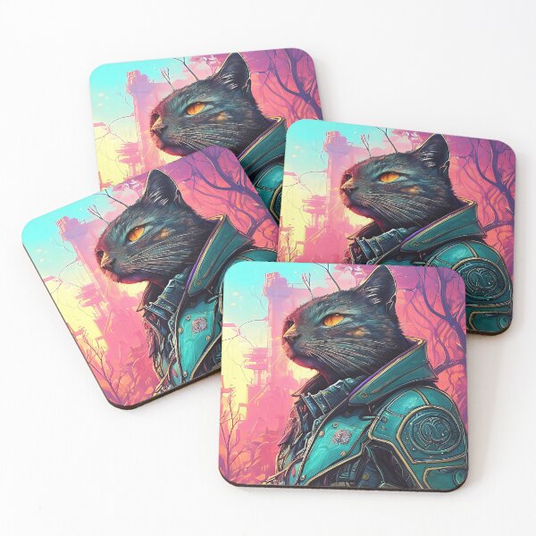 Item preview, gato robo estilo retro designed and sold by DHNY.