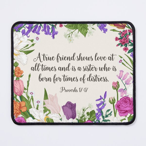 Item preview, Proverbs 17:17 (For Sister) designed and sold by Paper Bee Gift Shop.