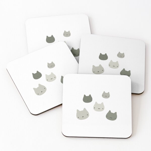 Item preview, Aesthetic Cute Green Cats designed and sold by lameowee.
