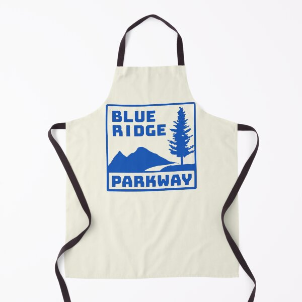 Item preview, Vintage Blue Ridge Parkway Sign in Blue designed and sold by NewNomads.
