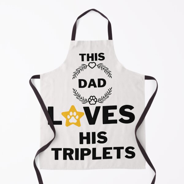 Item preview, This DadLoves His Triplets designed and sold by CREATIVELEANS ⭐️⭐️⭐️⭐️⭐️.