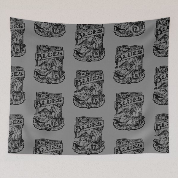 Item preview, bllues music art designed and sold by PenielMorey.