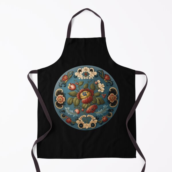 Item preview, Norwegian Blue Telemark Rosemaling ,Rosemaling Blue and Red ,Rosemaling Gold and Burgandy designed and sold by bestsalernow.