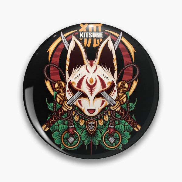 Item preview, Japanese KITSUNE Mask designed and sold by HappymanStore.