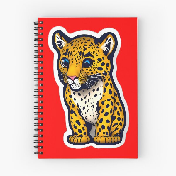 Item preview, Cute leopard, Animals, cartoon designed and sold by PrintGood.