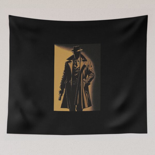 Item preview, Noir Trenchcoat designed and sold by RESToRAPTOR.