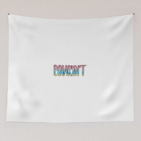 Item preview, BINARYN’T with genderflux flag designed and sold by lena-makes-art.