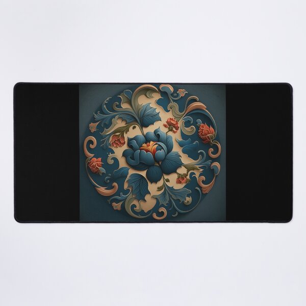 Item preview, Norwegian Blue Telemark Rosemaling ,Rosemaling Blue and Red ,Rosemaling Gold and Burgandy designed and sold by bestsalernow.