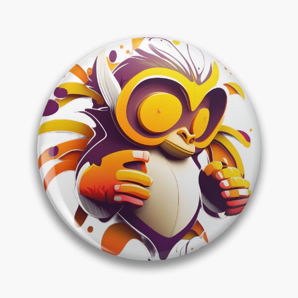Item preview, Monkey with funny glasses designed and sold by The93TeoShop.