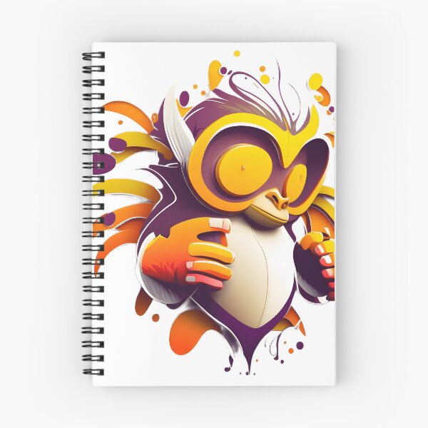 Item preview, Monkey with funny glasses designed and sold by The93TeoShop.