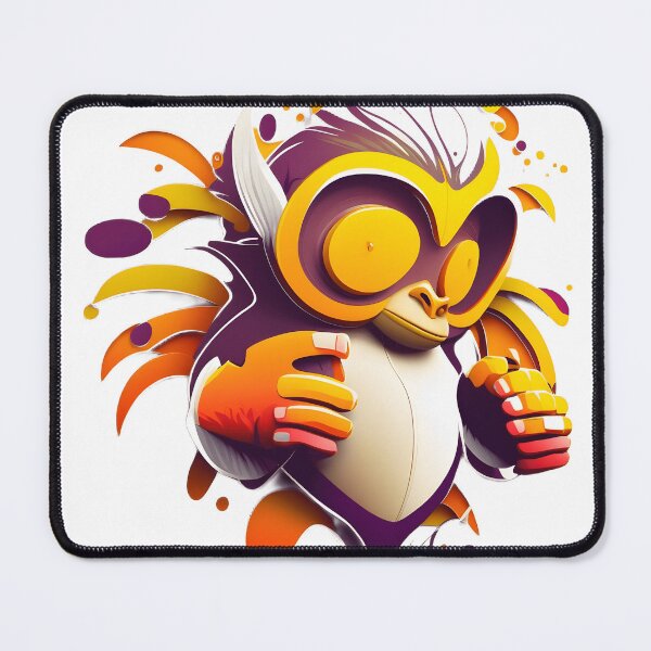 Item preview, Monkey with funny glasses designed and sold by The93TeoShop.