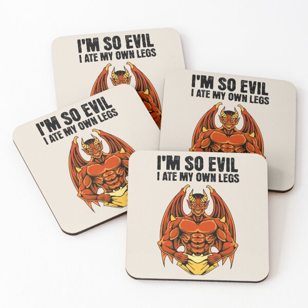 Item preview, Evil Dummy Demon - dark humour Gift designed and sold by InkyGenies.