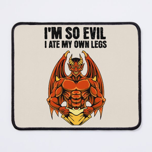 Item preview, Evil Dummy Demon - dark humour Gift designed and sold by InkyGenies.