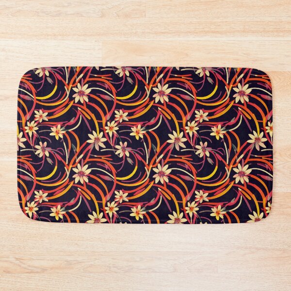 Artikelvorschau, Retro Blumen Double Layered Pattern entworfen und verkauft von AI Creations ⭐⭐⭐⭐⭐.