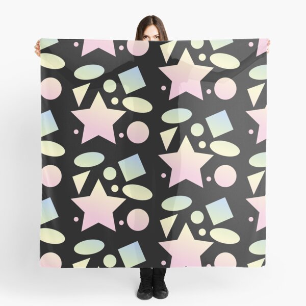 Geometric shape, oval shape, triangular shape, Star Shape, square shape, Cycle shape Mug. Scarf