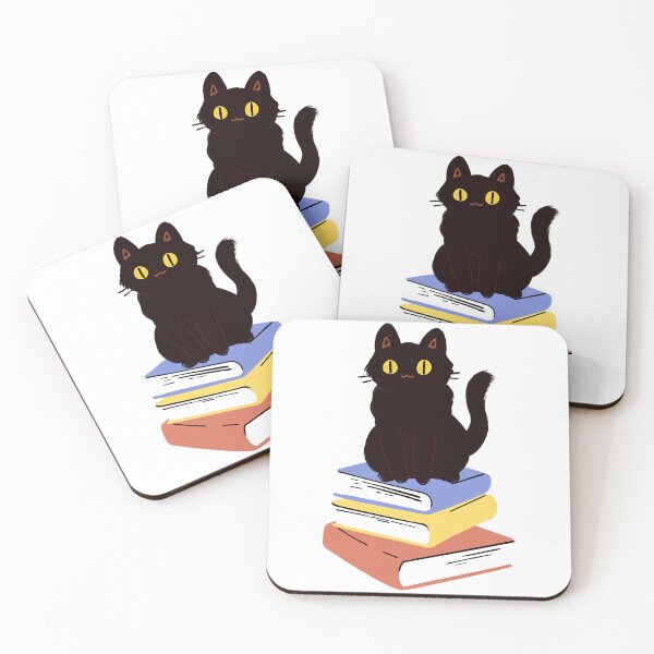 Item preview, Cute animal Friendly cat  - black cat designed and sold by Paint84.