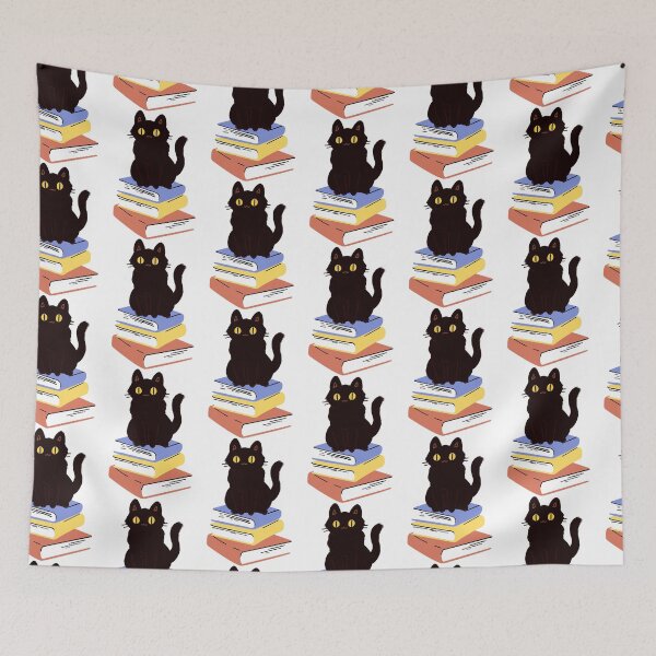 Item preview, Cute animal Friendly cat  - black cat designed and sold by Paint84.