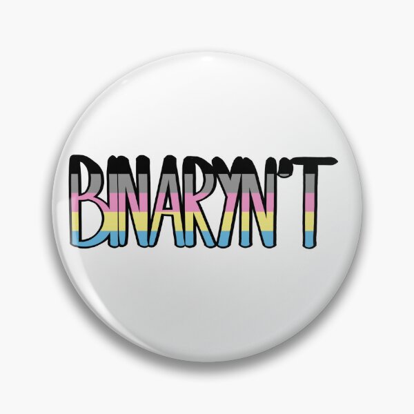 Item preview, BINARYN’T with polygender flag designed and sold by lena-makes-art.