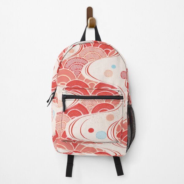 Item preview, Japanese Kimono Pattern Red River designed and sold by Moodplace.