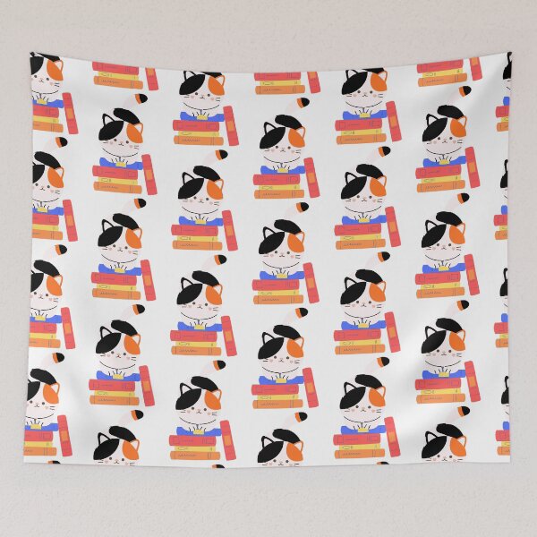 Item preview, Cute animal Friendly cat  - black cat designed and sold by Paint84.