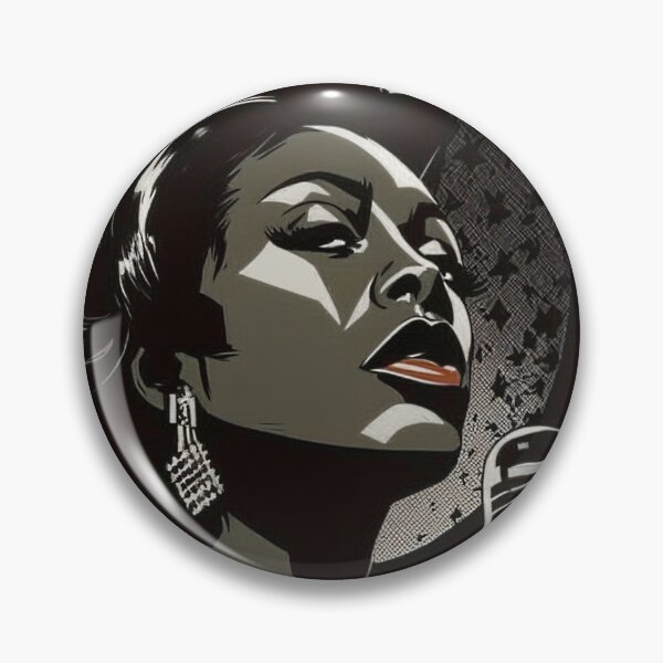 Item preview, Noir Afroamerican jazz singer designed and sold by RESToRAPTOR.