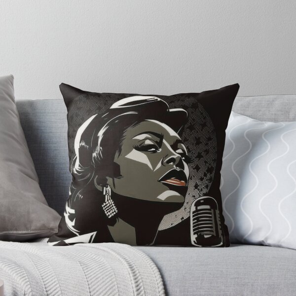 Item preview, Noir Afroamerican jazz singer designed and sold by RESToRAPTOR.
