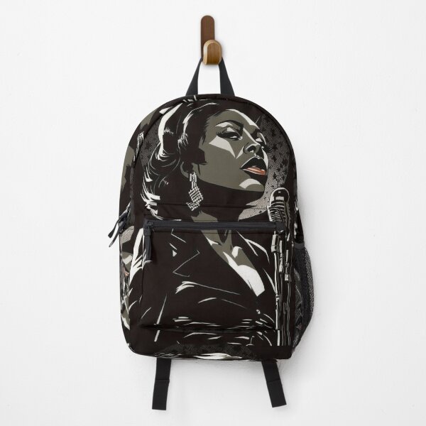 Item preview, Noir Afroamerican jazz singer designed and sold by RESToRAPTOR.