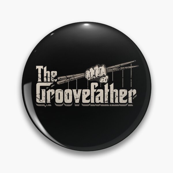 Item preview, The Groovefather Vintage Drummer Design designed and sold by kedsi.