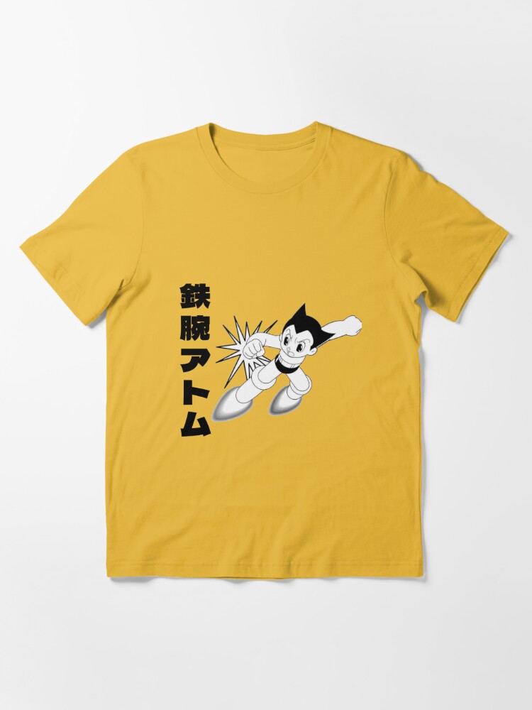 Astro Boy Y2K Anime Japanese Text Essential T-Shirt for Sale by sodiepops