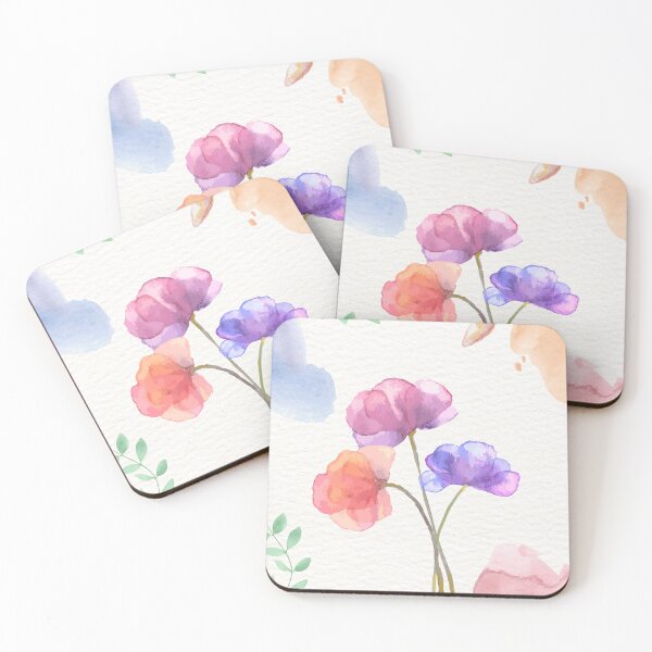 Artikelvorschau, Blumen aquarellieren entworfen und verkauft von VolcanicDesign.