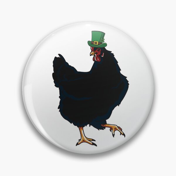 Item preview, St Patrick's Day Black Hen Design designed and sold by designsmostfowl.