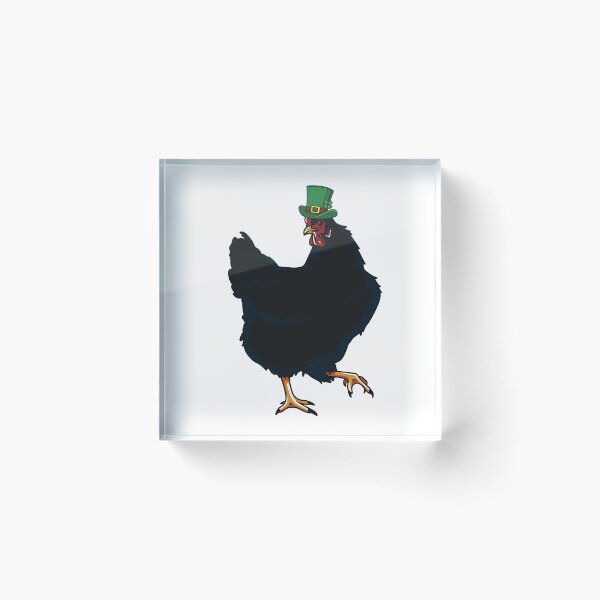 Item preview, St Patrick's Day Black Hen Design designed and sold by designsmostfowl.