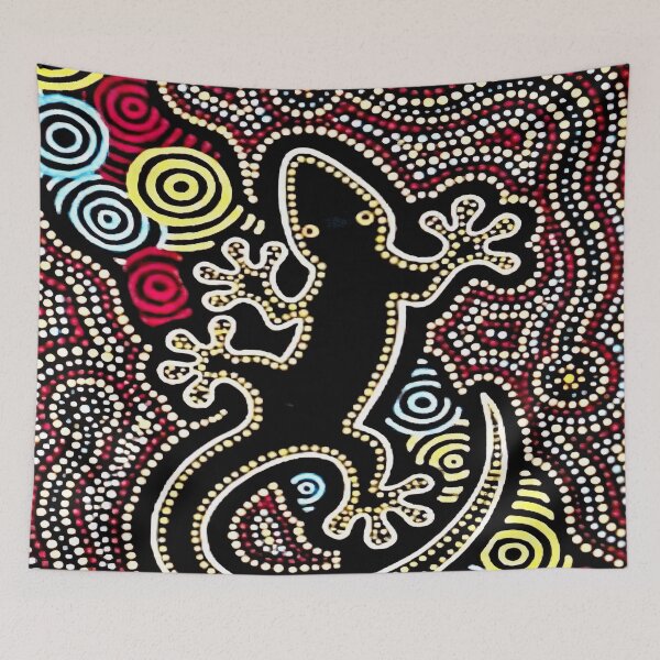 Item preview, Unique and Vibrant  Australian Aboriginal Art  designed and sold by funnyhalloween.
