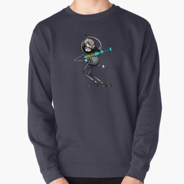 Space Aaron Robot Pullover Sweatshirt