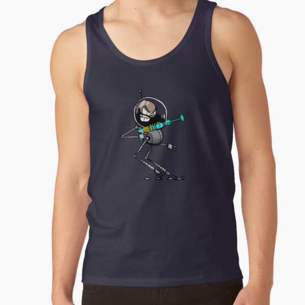 Space Aaron Robot Tank Top