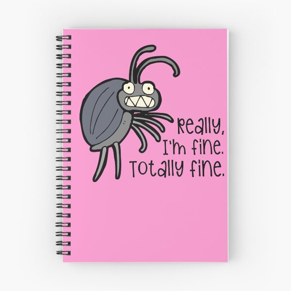 Item preview, Really, I'm Fine Nervous Bug designed and sold by QuipSally.