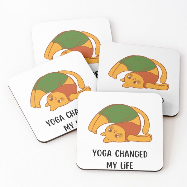 Item preview, Yoga changed my life designed and sold by Eugenie974.