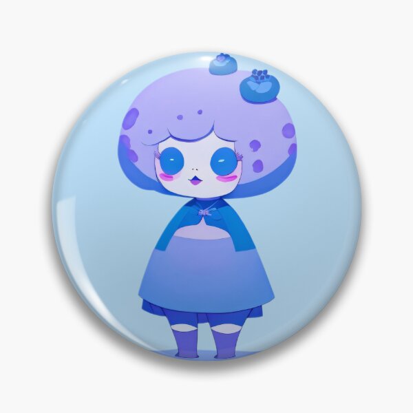 Item preview, The Blueberry Goddess designed and sold by Sarahs-AI.
