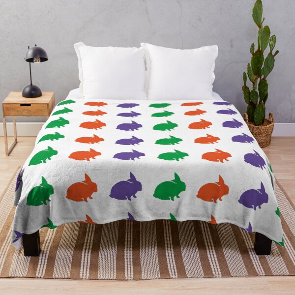 Item preview, Colorful rabbits designed and sold by Vektoria.