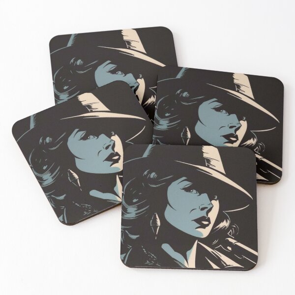 Item preview, Noir Detective Woman designed and sold by RESToRAPTOR.