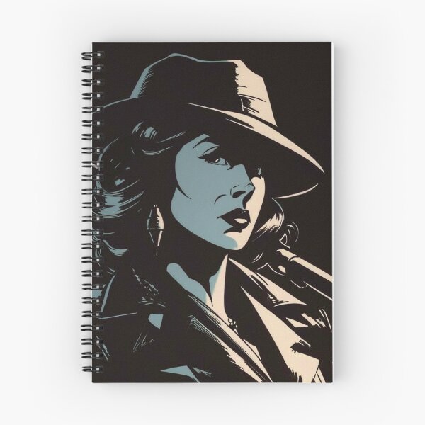Item preview, Noir Detective Woman designed and sold by RESToRAPTOR.