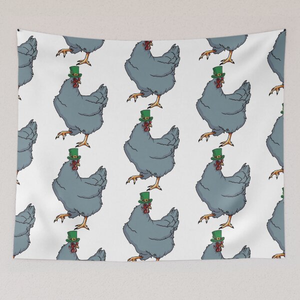 Item preview, Copy of St Patrick's Day Blue Hen Design designed and sold by designsmostfowl.