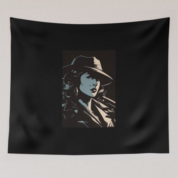 Item preview, Noir Detective Woman designed and sold by RESToRAPTOR.