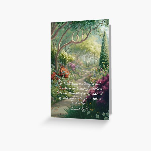 Item preview, Jeremiah 29:11 designed and sold by Paper Bee Gift Shop.