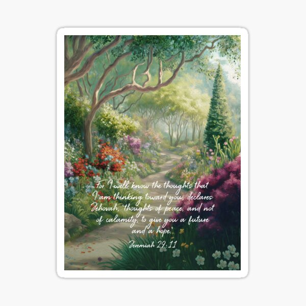 Item preview, Jeremiah 29:11 designed and sold by Paper Bee Gift Shop.